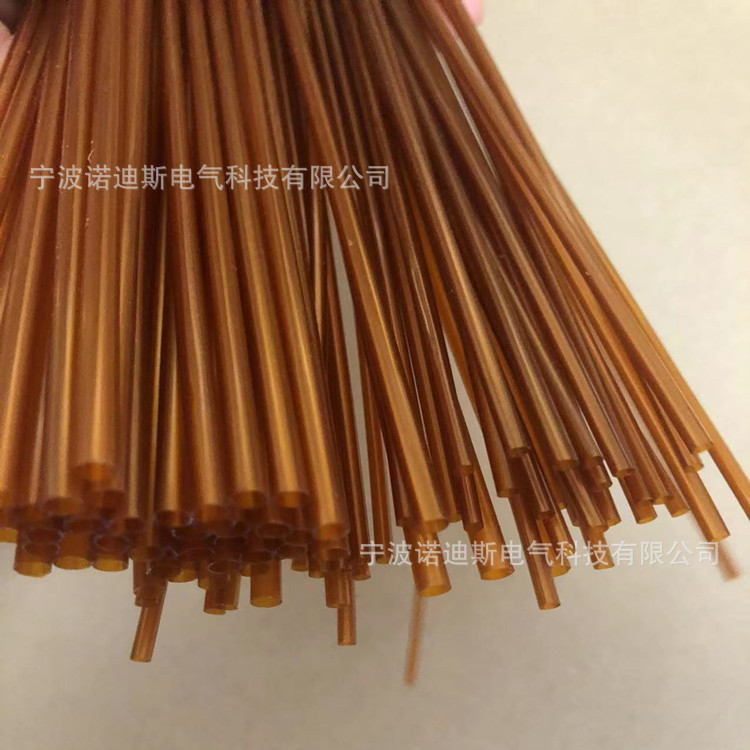 聚酰亚胺PI管黄胶管耐温300度麦拉管耐高压 毛细管源头工厂直销