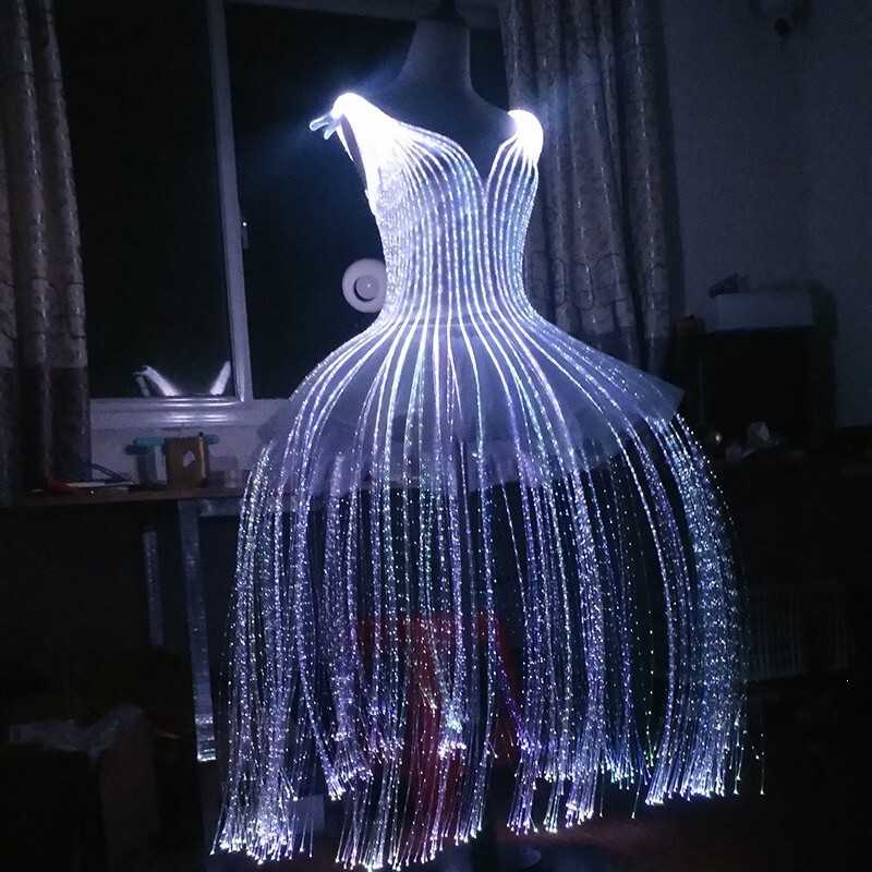 Luminous Performance Costumes, Led Fiber Optic Ballet Skirts, Bar Group Audio Costumes Available for Rental Luminous Performance Costumes, Led Fiber Optic Ballet Skirts, Bar Group Audio Costumes Available for Rental