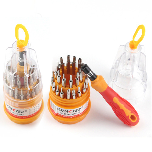 Factory direct sales Pagoda multifunctional 31-in-1 screwdriver manual combination set carbon steel