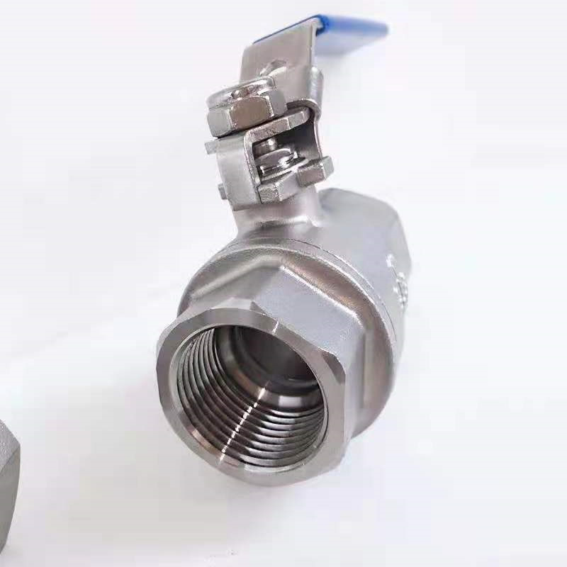 1000WOG 3/8寸 CF8/304材质 不锈钢内螺纹两片式球阀