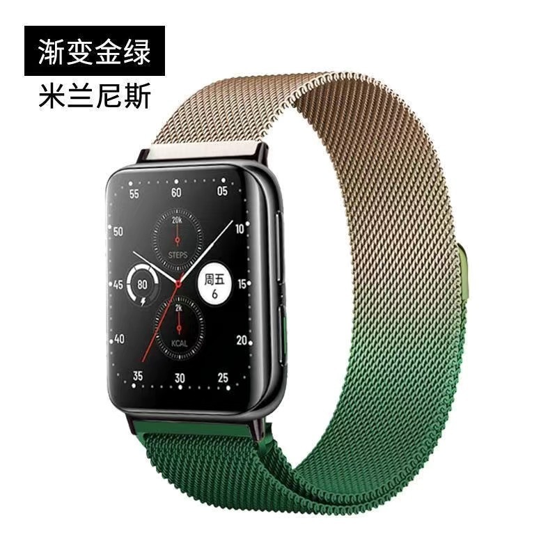 Honor の厳選された Rossini 2iHaylouWatch ウォッチ メタル ミラノ ニース磁気ストラップ 2i に適しています。|undefined