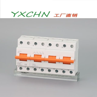 SFH319 模块化导轨转换隔离开关3P 100A 3个档位 模块化隔离开关