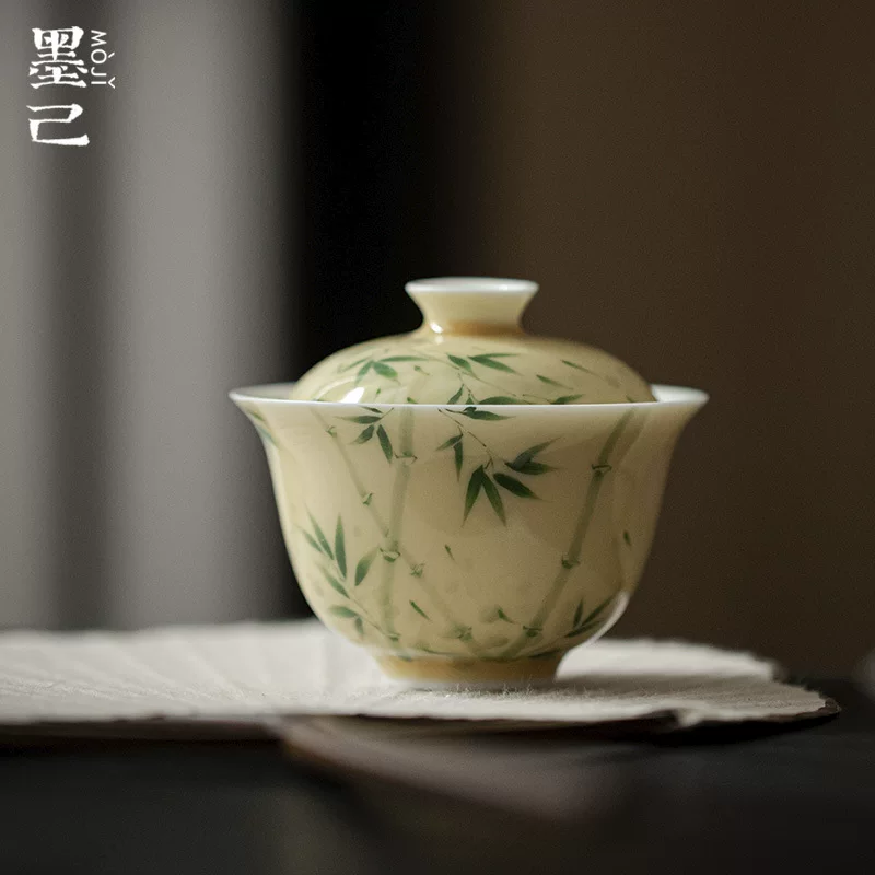 Ceramic tea set: керамический чайный набор, чайная чашка, натуральная руда, роспись ручная