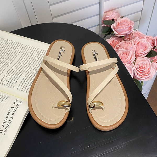 2714-3 Round head gold finger [Khaki]