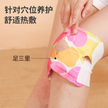 加工定制暖膝贴蒸汽热敷暖身贴 膝盖发热贴暖宝宝艾草热灸贴暖贴