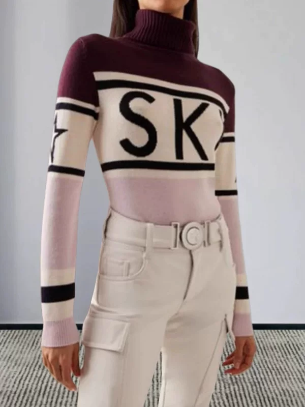 Свитер, вязаный, с длинными рукавами, рукава, европейский стиль, slim fit