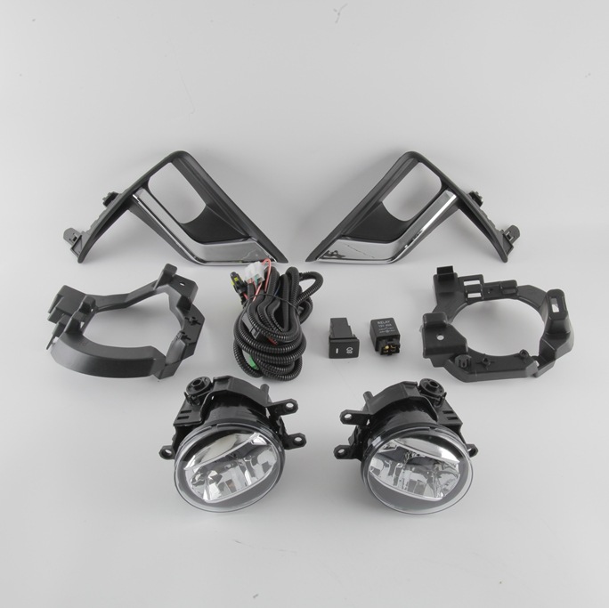 Adecuado para 17-18-19 Toyota Prado día luces niebla luces de conducción LED bajo con gran altura