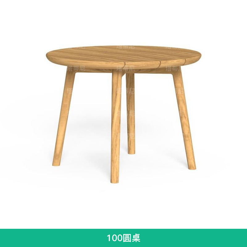 Conjunto de muebles de exterior de ratán para patio, balcón, jardín, villa, muebles de ocio al aire libre, silla de ratán de teca