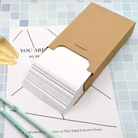 Бумага He Card 15x10cm размер открытки в штучной упаковке ручная роспись карты белая карта плавает