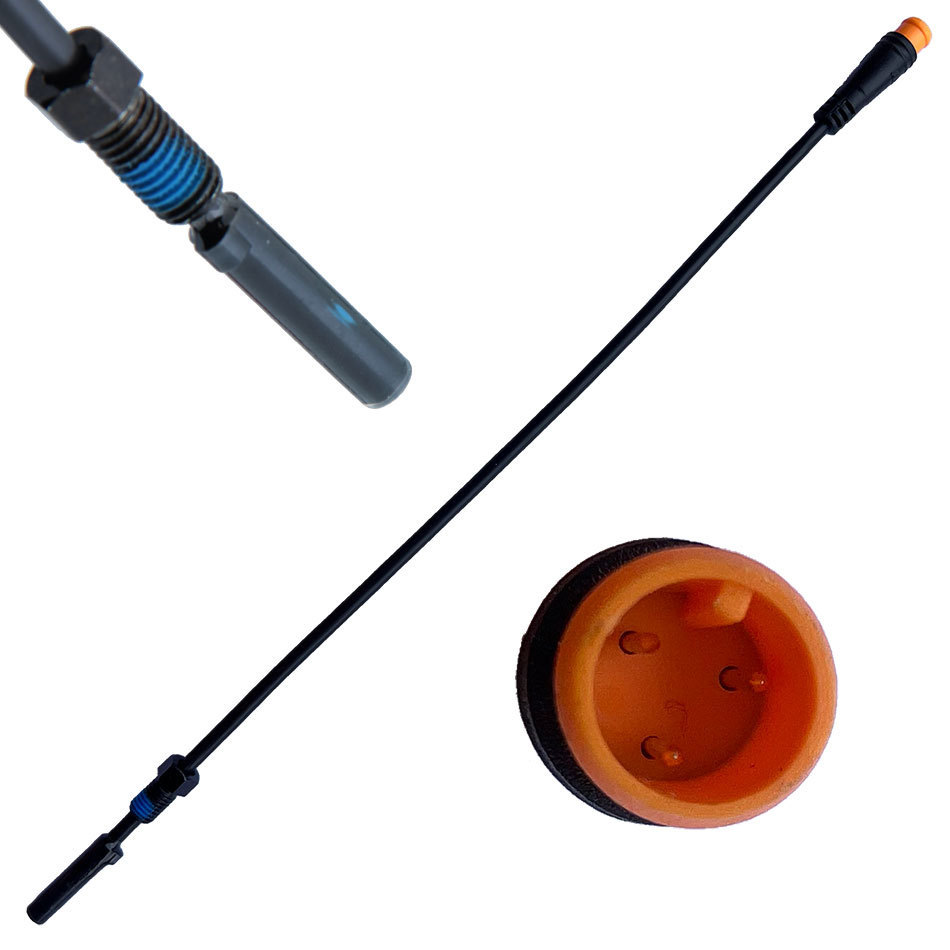 NFOX inducción magnética de ocho partes cable roto de 3 núcleos bicicleta eléctrica scooter disco freno apagado línea de interruptor 3pin