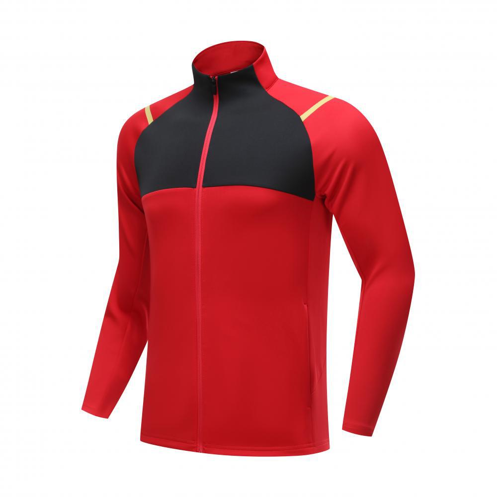 Nuevo otoño y invierno para hombres y mujeres al aire libre color rápido secado para hombres y mujeres ciclismo cremallera de manga larga para correr se puede imprimir log
