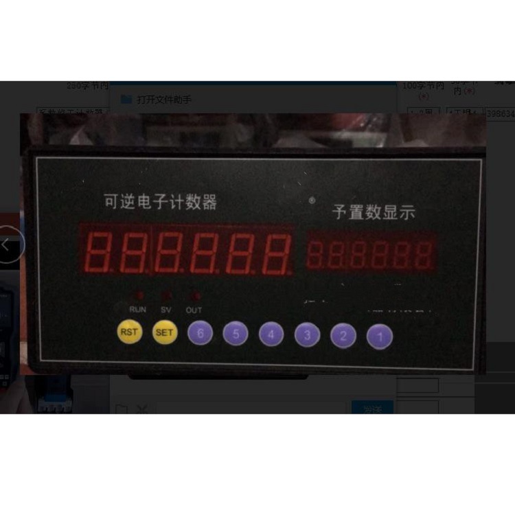 可逆计数器 (不含传感器） 型号:SST10/NSK-622 库号：M398634