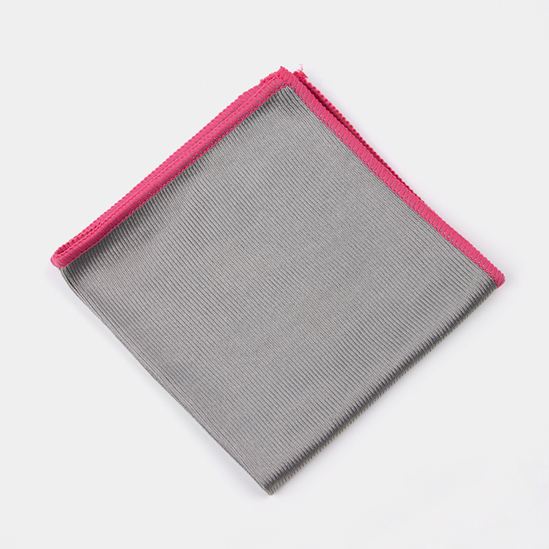 Trapos de espejo Toalla de vidrio para el hogar Limpieza El mantel absorbente no es fácil de perder el pelo, paño de limpieza sin marca de agua, paño de copa de vino