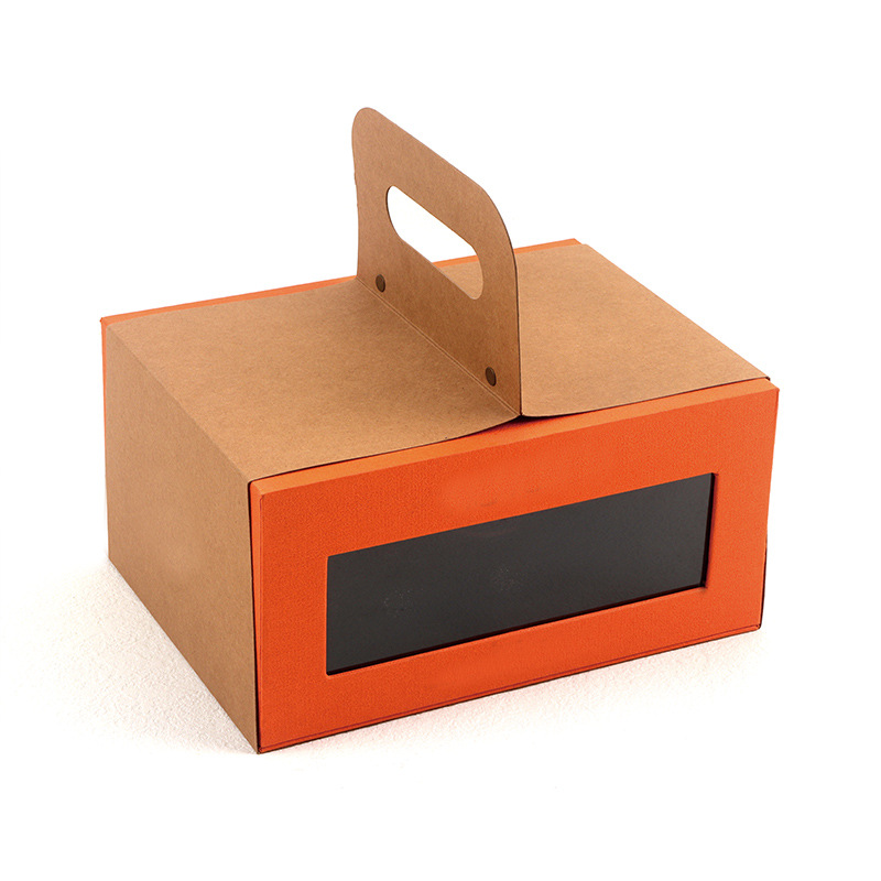 批发定 制创意贴窗礼品盒手提礼盒 高档礼品袋