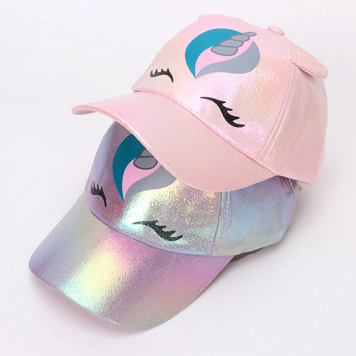 Children's Hat AliExpress Girls Cartoon Unicorn Cap Festival Kids Duck Bill Hat