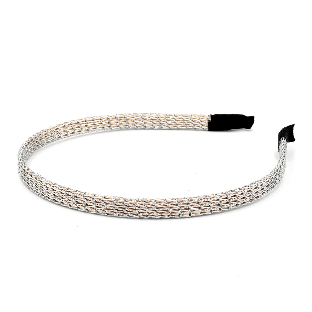 Vente En Gros Bijoux Simple Punk Feuille Creuse Bandeau En Métal Nihaojewelry display picture 5