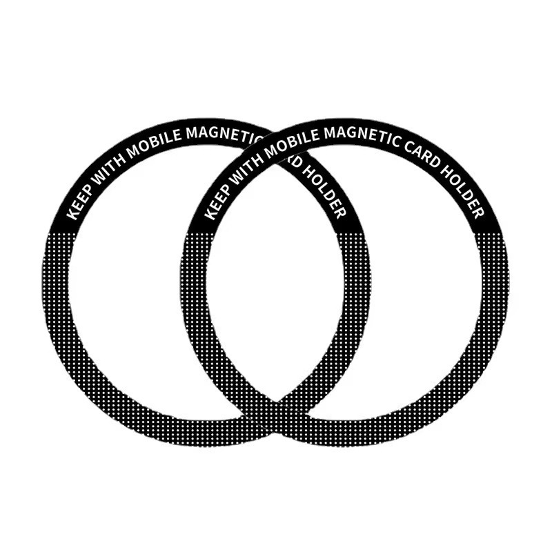 Wireless Charging Magnetic Sheet Magsafe Magnetic Ring Magnetic Ring Back Sticker Car Mobile Phone Holder Ultra-Thin Magnetic Ring