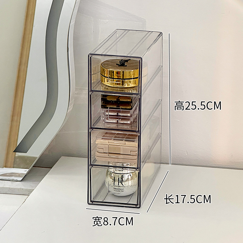 Box storage box-transparent confession