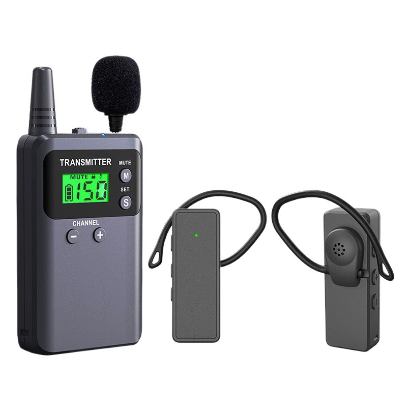 Беспроводная система для экскурсоводов Bisite 721R без внутриканальных наушников для корпоративных поездок, синхронного перевода, системы многопользовательского проведения экскурсий.