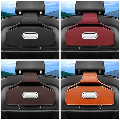 Car storage bag/box: Hanging Bag Car Rear Seat