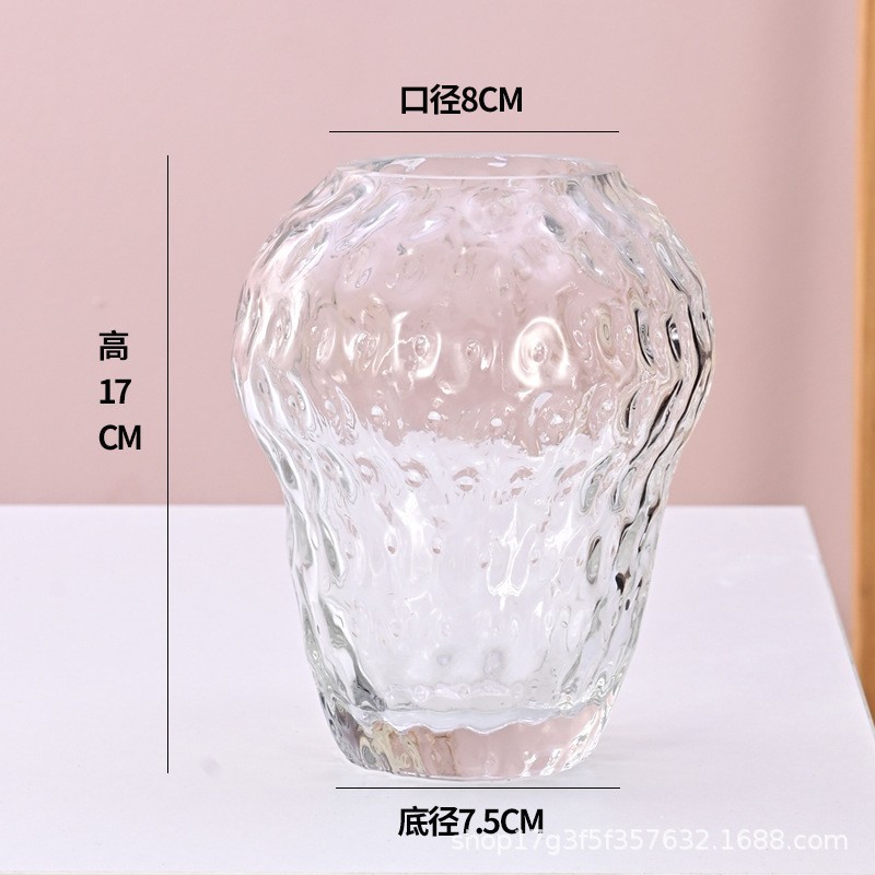 작은 딸기 투명