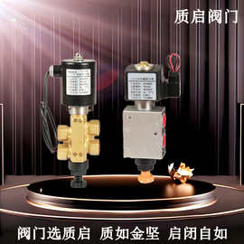 A102ED二位四通电磁阀泉州质启直动式两位四通电磁换向阀排泥专用