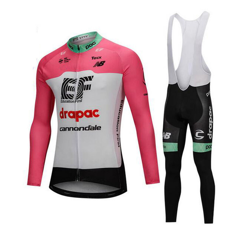Cycling Clothing Team Version New Men's and Women's Long-Sleeved Overalls Tight Moisture-Wicking Mountain Bike Cycling Clothing Suit