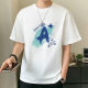260g heavy cotton T-shirt men's short sleeve bottoming jacket summer Korean students men's T-shirt loose tide brand half sleeve