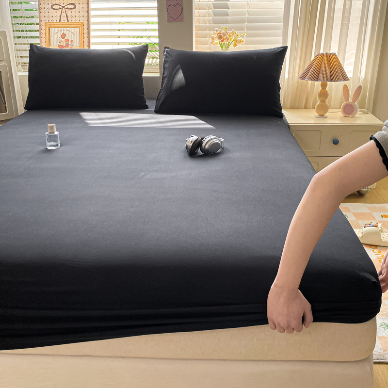 Madre y bebé dormir desnudo clase A cama de una sola pieza cama de algodón puro cubierta de cama de algodón lavado con agua cama de algodón cama de tres piezas