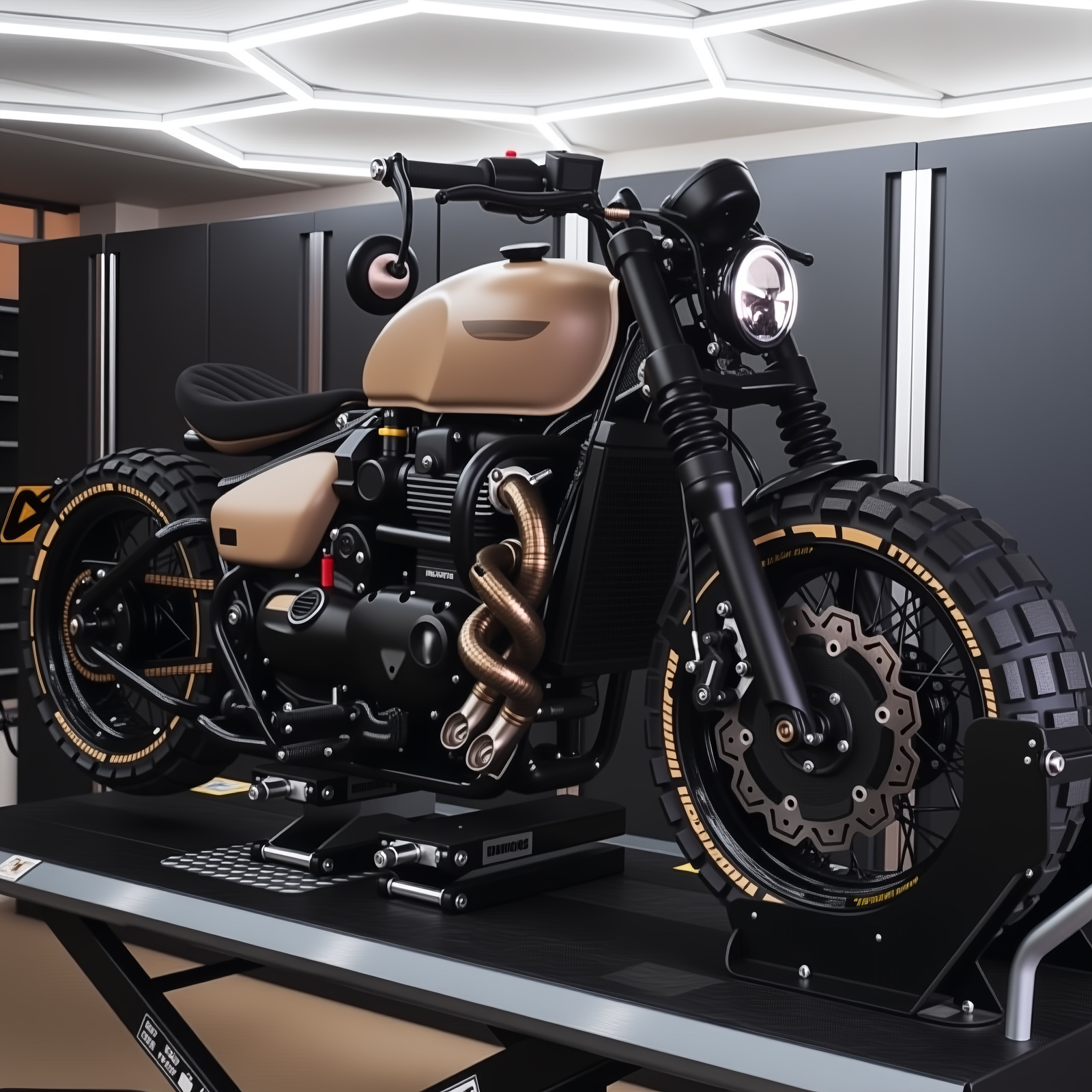 Suitable for Triumph Bobber Modified Retro Motorcycle Twist Exhaust Pipe Stainless Steel Exhaust Pipe Front Exhaust