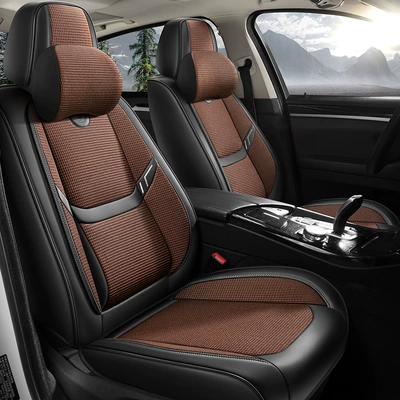 Four Seasons Pad Cover Fabric Car Seat Cushion 2025