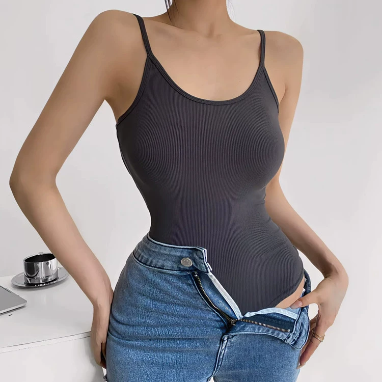 Сексуальный летний bodysuit (боди), открытая спина, европейский стиль, обтягивающий, красивая спина, утягивающий эффект