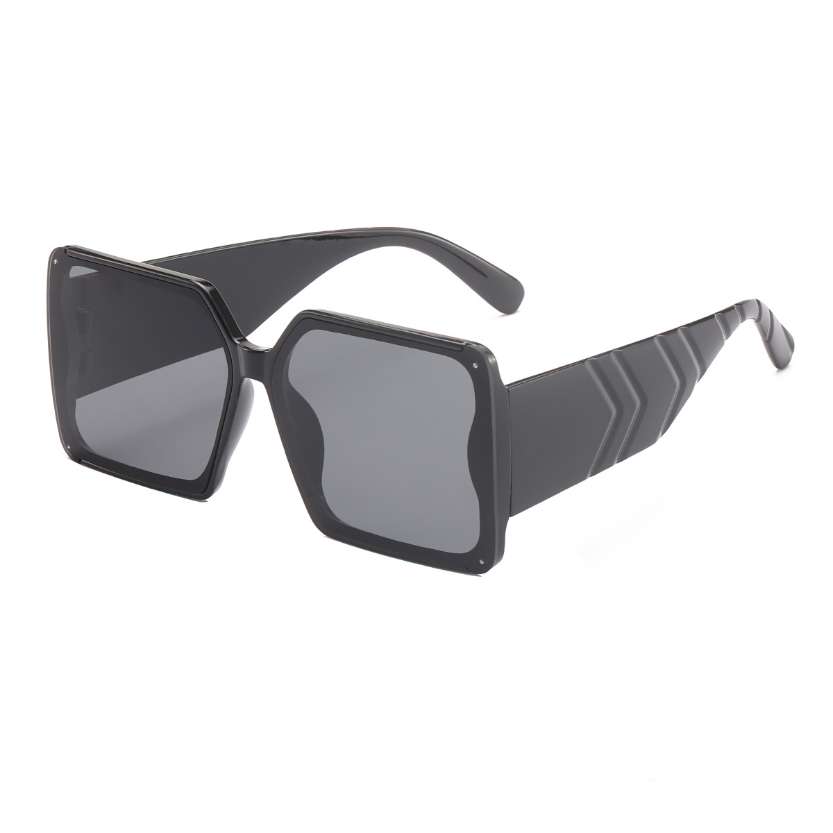 Pieza gris marco negro