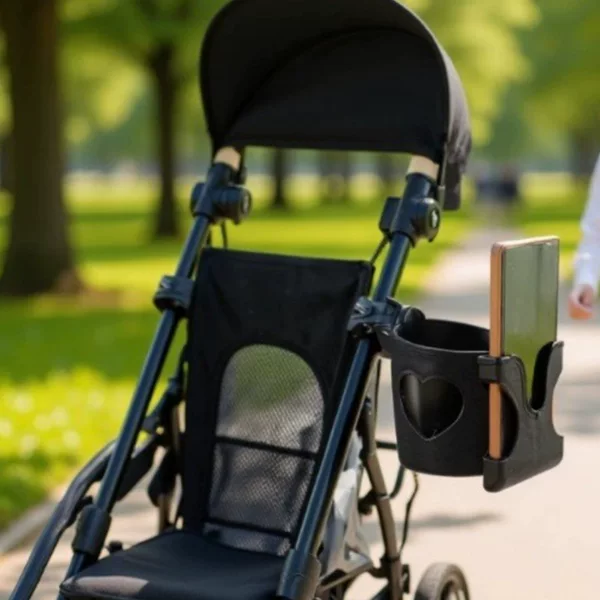 Cross-Border Stroller Cup Holder Storage Rack Baby Stroller Cup Holder Phone Holder Milk Tea Bottle Water Cup Holder Accessories