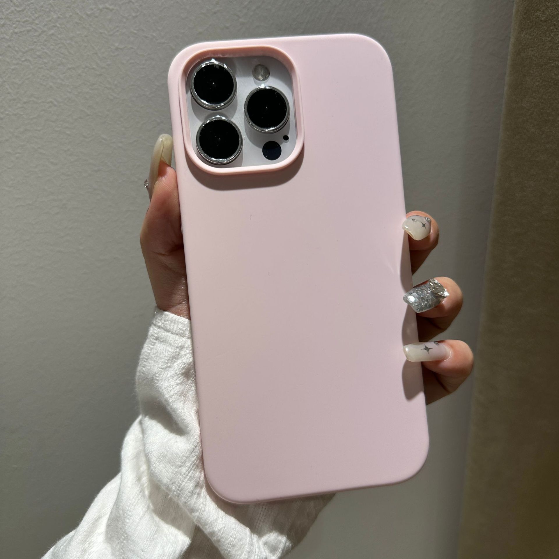 Adecuado para iphone12 funda de silicona líquida Apple 11pro piel sensación esmerilado 12max con LOGO pelusa teléfono caso