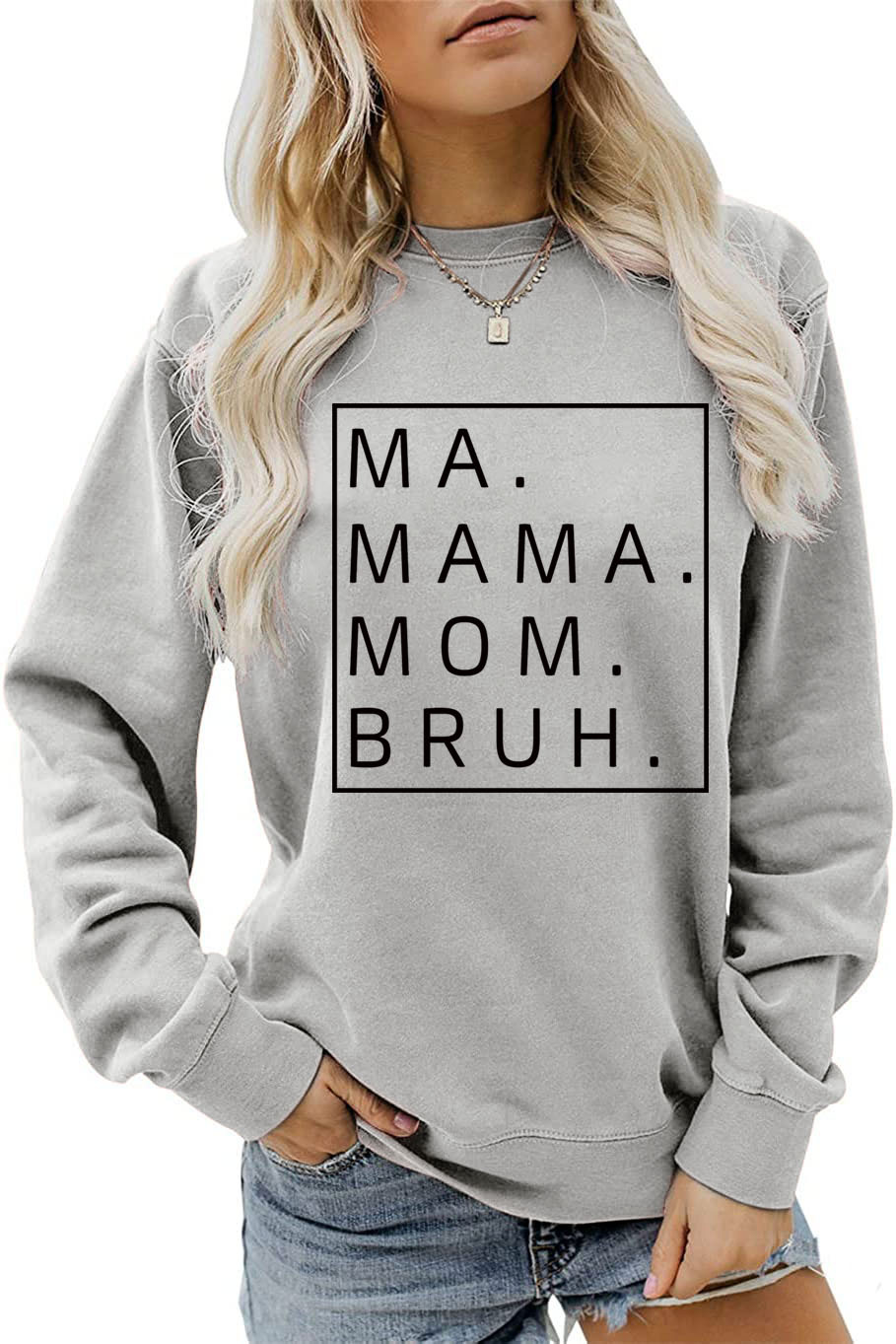 Mujeres Sudadera Manga Larga Sudaderas Con Capucha Y Sudaderas Impresión Casual Letra display picture 5