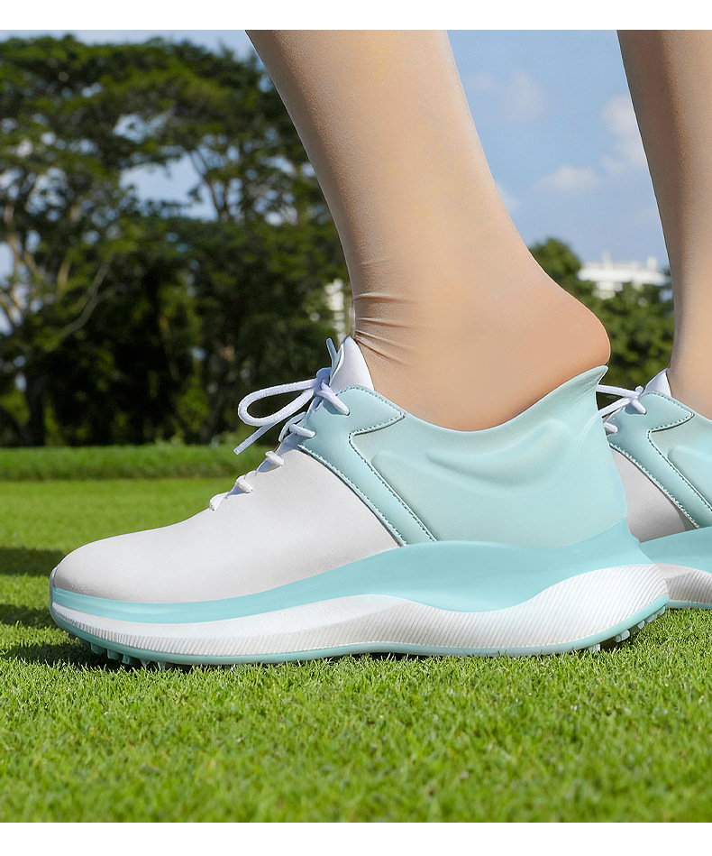 Giày Golf Nữ PGM Đệm Phục Hồi Cao Su Chống Trượt Chống Thấm Nước — Fenpo Yun [Siêu mềm/Hấp thụ sốc đàn hồi cao/Chống trượt bằng sáng chế] xz440 chi tiết 14