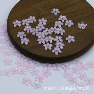 About 10mm resin fresh five floret DIY antique hairpin nail jewelry accessories material