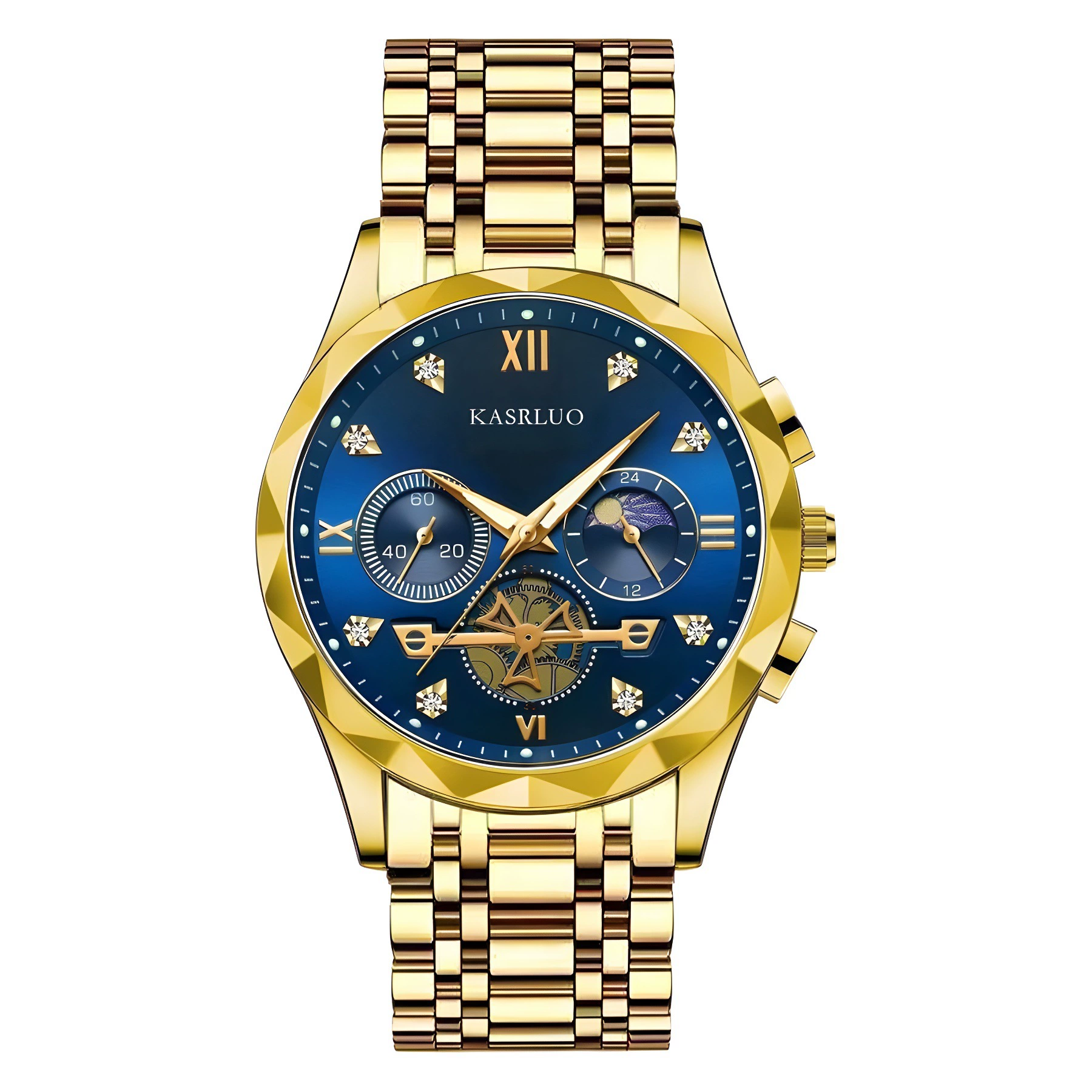 Metal universal quartz trend men's watch for leisure