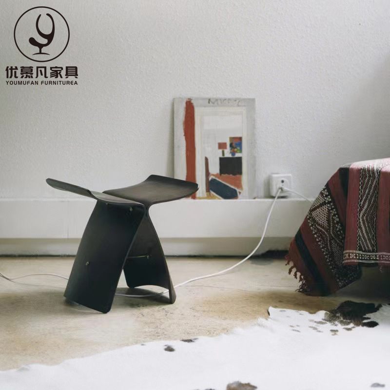 Pasillo creativo CAMBIO DE ZAPATOS taburete hogar taburete sala de montaje apilable registro mariposa taburete pista niños pequeño taburete bajo