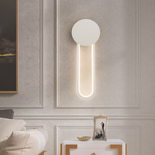 极简创意简约现代LED壁灯卧室床头灯壁灯楼梯过道客厅背景墙灯具