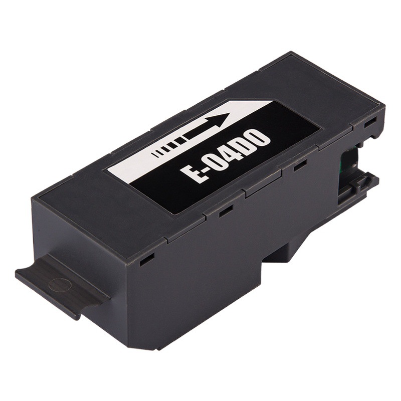 Compatible con la caja de recolección de tinta Epson 04D0, tanque de tinta residual C13T04D000, almohadilla de tinta residual, caja de mantenimiento adecuada para Epson