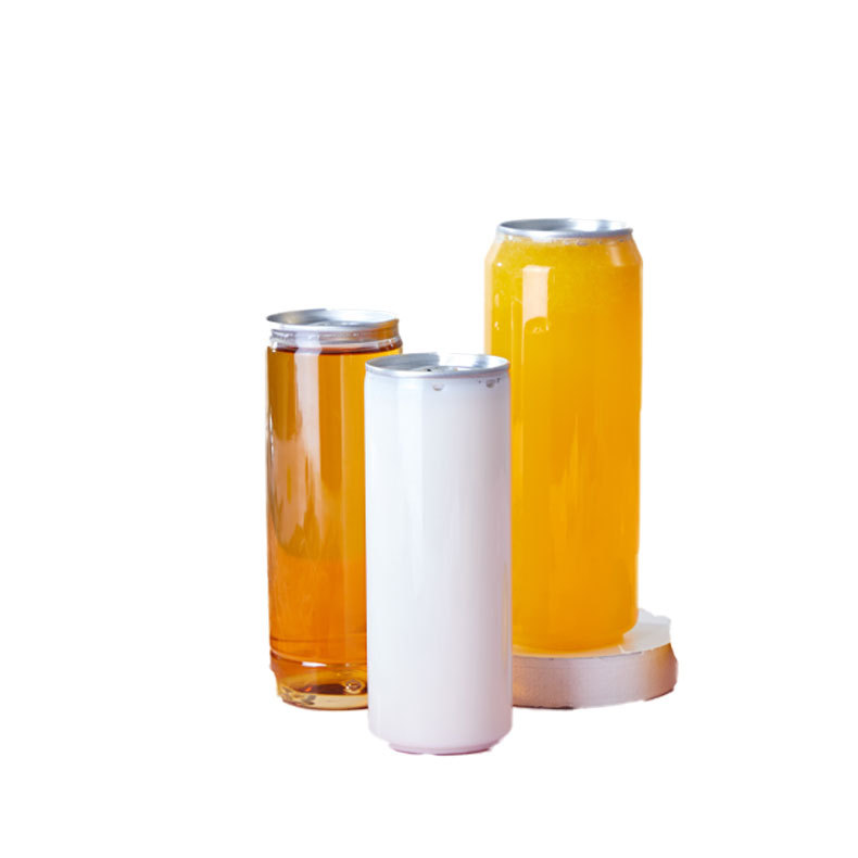 Botella de bebida sellada PET lata de plástico taza de jugo de té botella de plástico botella de bebida transparente desechable image 6