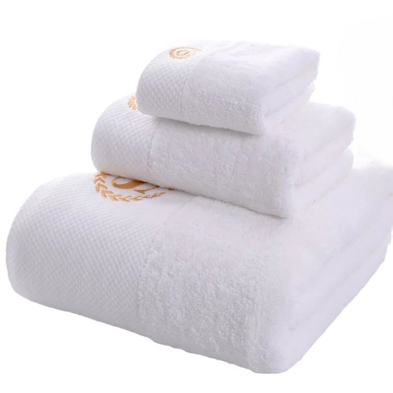 Toallas de baño algodón blanco algodón grueso hotel de absorción de agua club residencial spa toallas de baño hotel