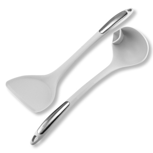 Silicone oil filter spoon, oil drain spoon, household hot pot cooking oil separation spoon, oil soup separation spoon, silicone spatula, kitchen utensils