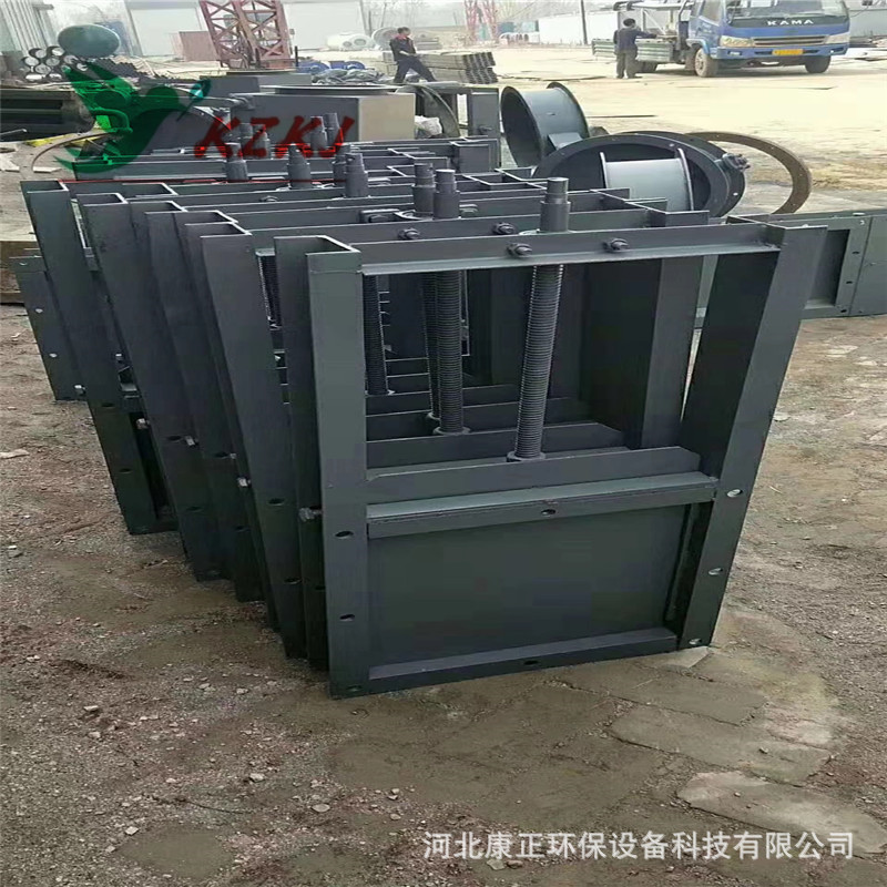 污水手动电动螺旋闸板 涡轮传动不锈钢插板阀平板闸阀1000型厂家