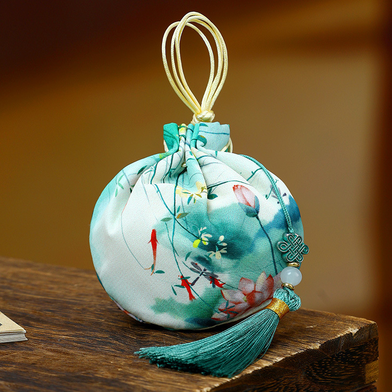 Festival del Barco del Dragón bolsas de costura china bolsas de incienso bolsas vacías de estilo antiguo cuerdas de impresión de mosquitos bolsas de incienso