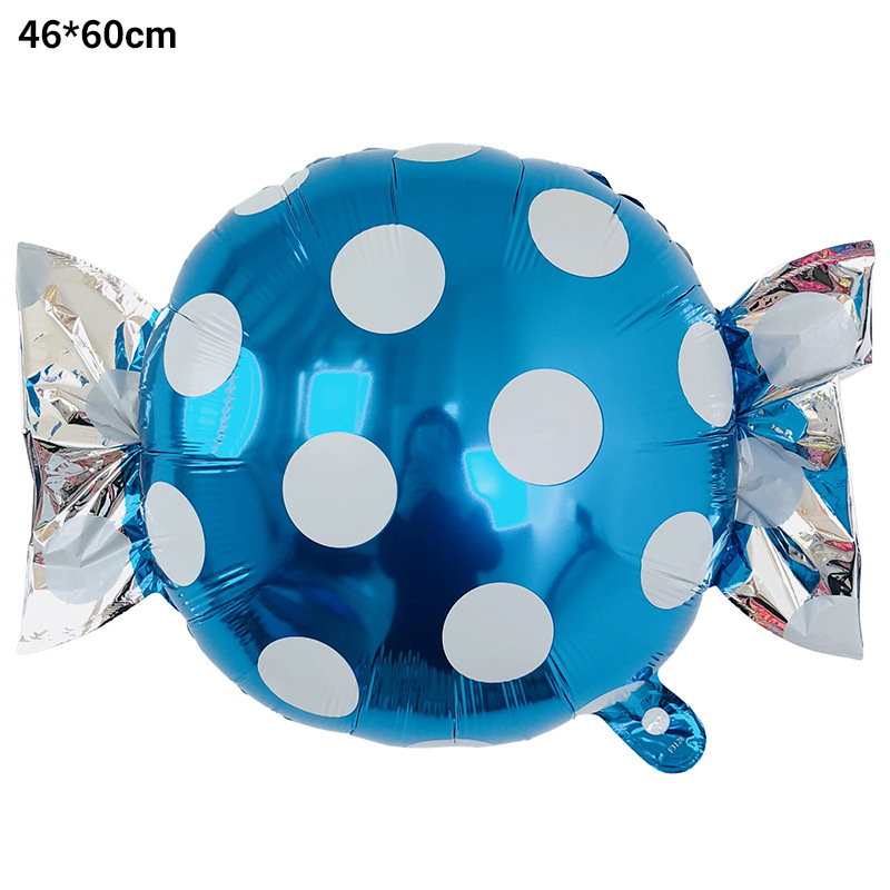 18 pulgadas dulces molino de viento globo de película de aluminio fiestas de cumpleaños de niños molino de viento diseño de globo al por mayor