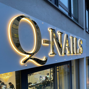 Foreign Trade Custom Led Sign Outdoor Custom Business Logo Building Stainless Steel Led Channel Letter Office