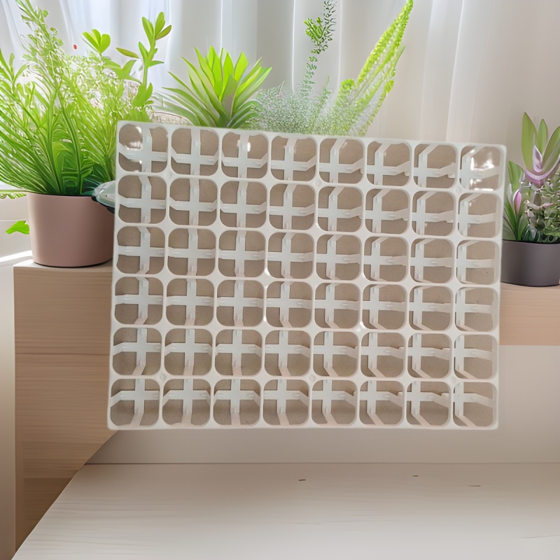 4 Square Pot Fleshy Plant Plastic Flower Pot Bracket Fleshy Small Black Square Seedling Tray Fleshy Plant Flower Pot Bracket